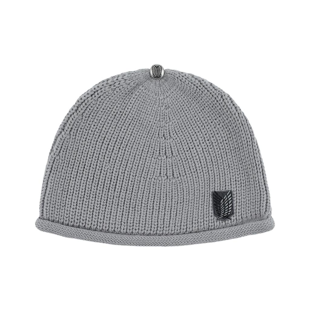 MAHAGRID x Attack On Titan Scout Roll Beanie Gray