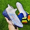 Men Society Football Boot Original Artificial Grass Long Spikes Football Futsal Shoes Outdoor Sports Soccer Shoes for Man