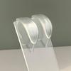 1Pairs Transparent Elf Earhook V-Face Wearable Ear Stand Reusable Strong Support Fixed Invisible Earrings Protruding Prominent
