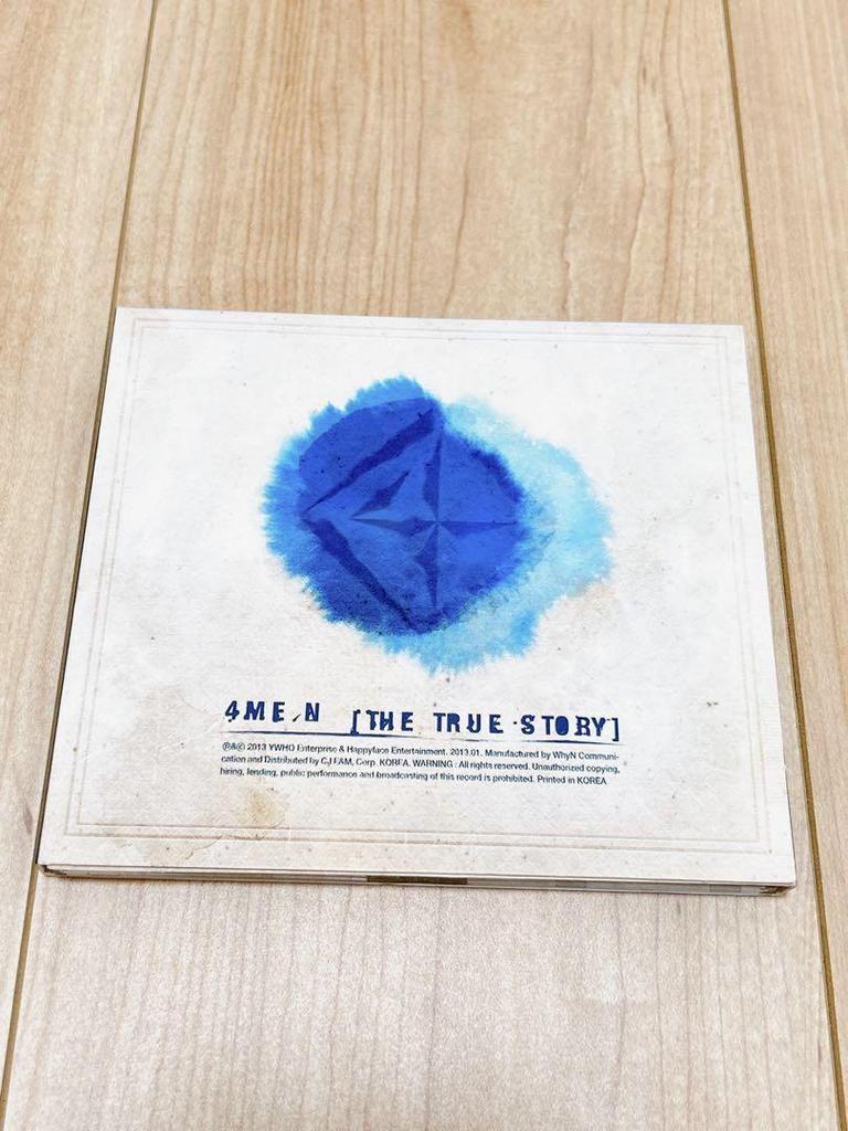 [USED] 4Men “The True Story” Korean version 5th Album