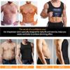 Hombres Gimnasio Ropa deportiva Ropa para sudar Pérdida de peso Quemador de grasa Camisetas sin mangas Fajas Fitness Trajes de sauna Entrenamiento Chaleco para el sudor Adelgazar Body Shaper