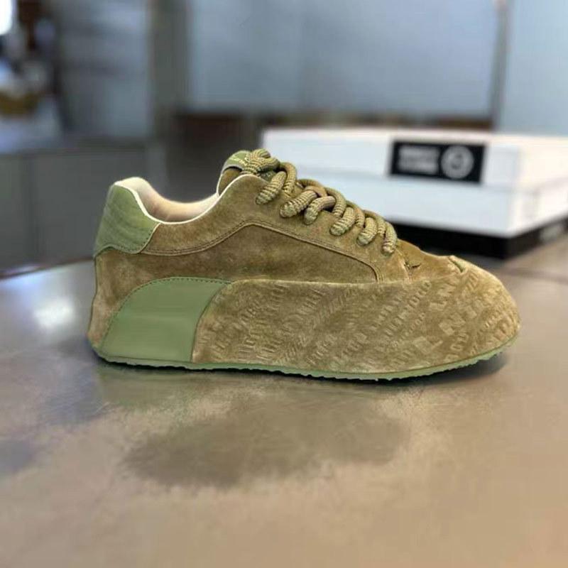 Autumn and Winter New Anti-leather Velvet Board Shoes Lace-up Low-top Casual Transport Ysd