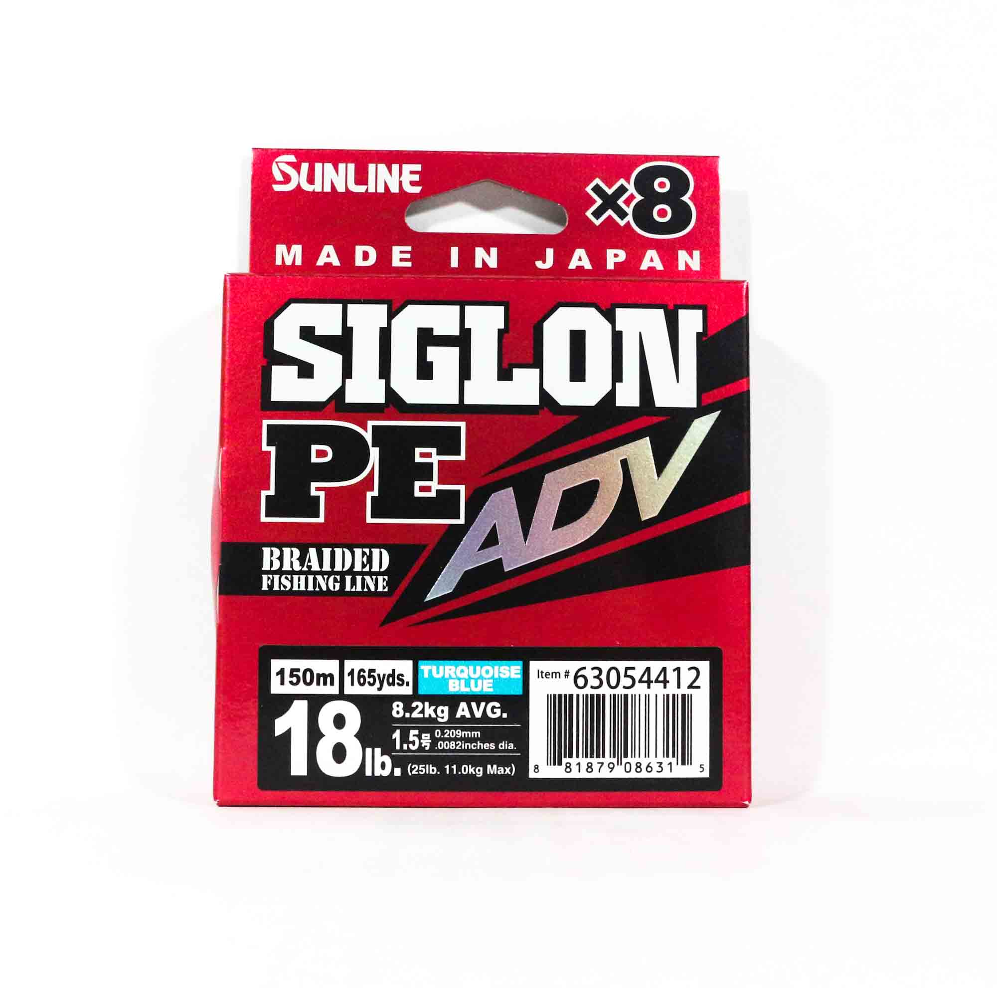 

Sunline PE Line X8 Siglon Advance 150M PE 1,5 18 фунтов синий (6315)