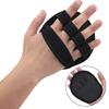 Workout Grip Gloves Fitness Exercise Gloves Four Finger Palms Protectors Half Finger Weightlifting Glove for Men & Women