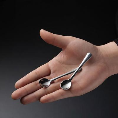 304 Stainless Steel Mini Spoon Small Salt Sugar Scoop Coffee Dessert Spoons Kitchen Seasoning Utensils Tableware Gadgets4