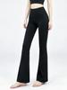 Women's High Waist Slimming Yoga Pants - Hip Lift, Nude Feel, Wide Leg, Flare Fitness Long Pants for Training & Running