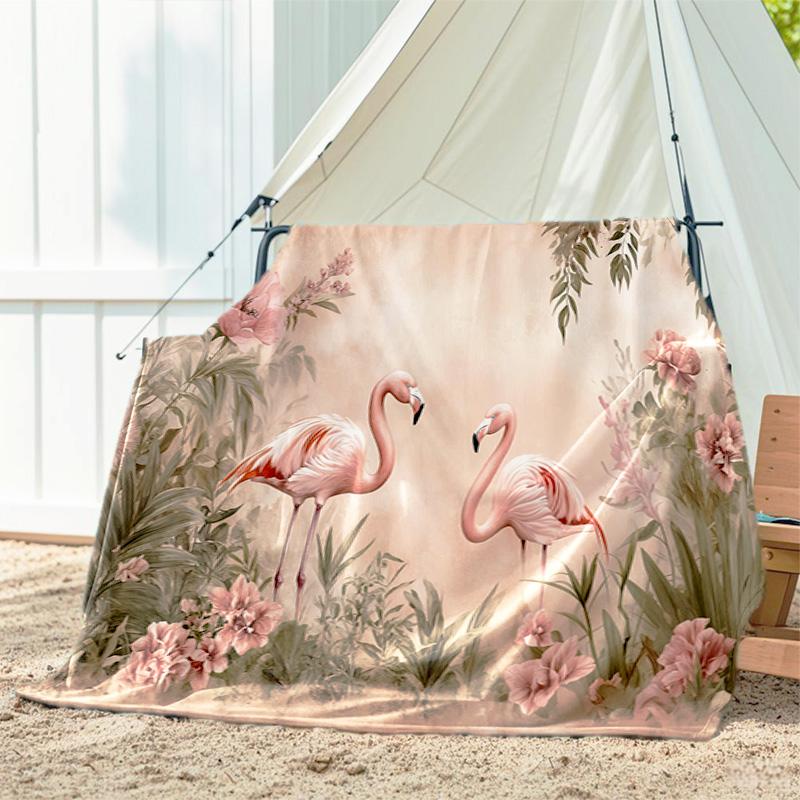 1pc Animals: cats, pattern blanket, all season lightweight home office outdoor nap multifunctional blanket