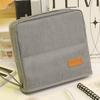 Standing Pencil Case Pouch Large Capacity Oxford Cloth Pen Bag Multi-Layer Stationery Organizer Portable Zipper Makeup Bag for Office Traval