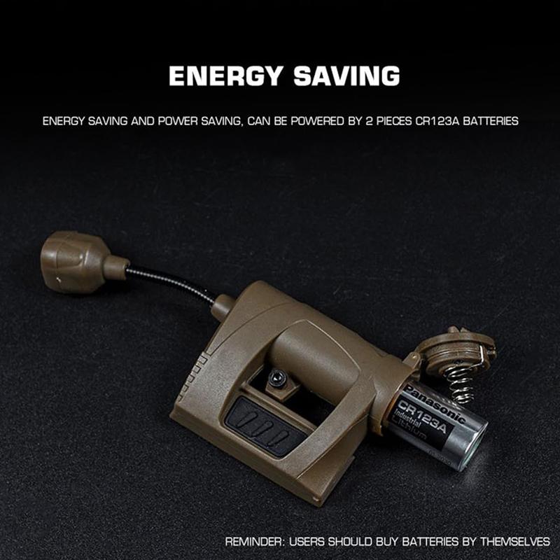 LED Helmleuchte MPLS Charge Modulares Persönliches Beleuchtungssystem Ausrüstung Taktisch Tragbar Schnelle Helmzubehör