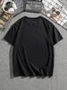 Damen T-Shirt Graffiti-Kunst Verwirrte Ente Aufdruck T-Shirts Sommer Lockere Oberteile Mode Street O-Ausschnitt Damenbekleidung