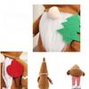 New Christmas Children's Gifts Brown Hat Dolls Long Legs Dolls Christmas Decoration OrnamentsHome Table Shelf Decor for Holiday Season