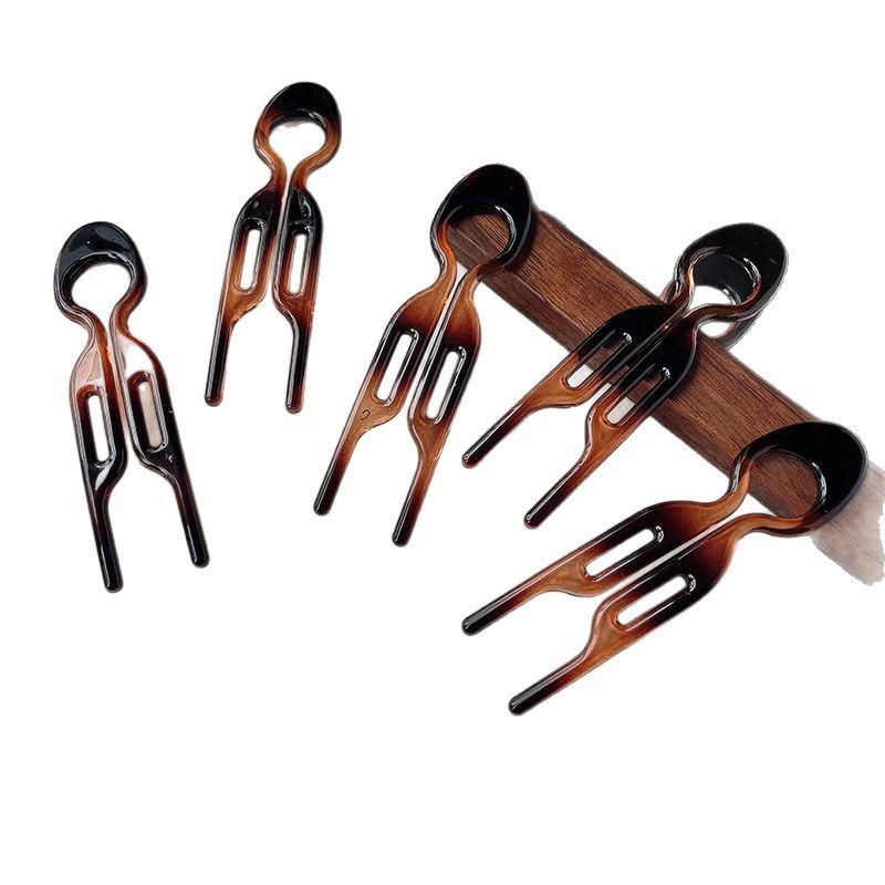 Stylish Universal U-Shaped Hairpin for Girls – Perfect for Buns, Child Hair Clips, and Decorative Combs