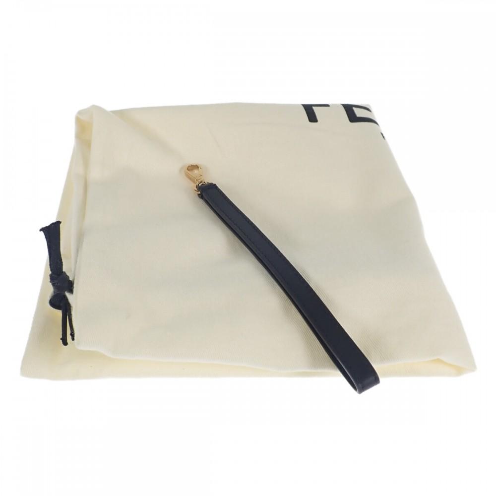 Fendi 8N0178 AEHR Pouch Pink Calfskin Mens