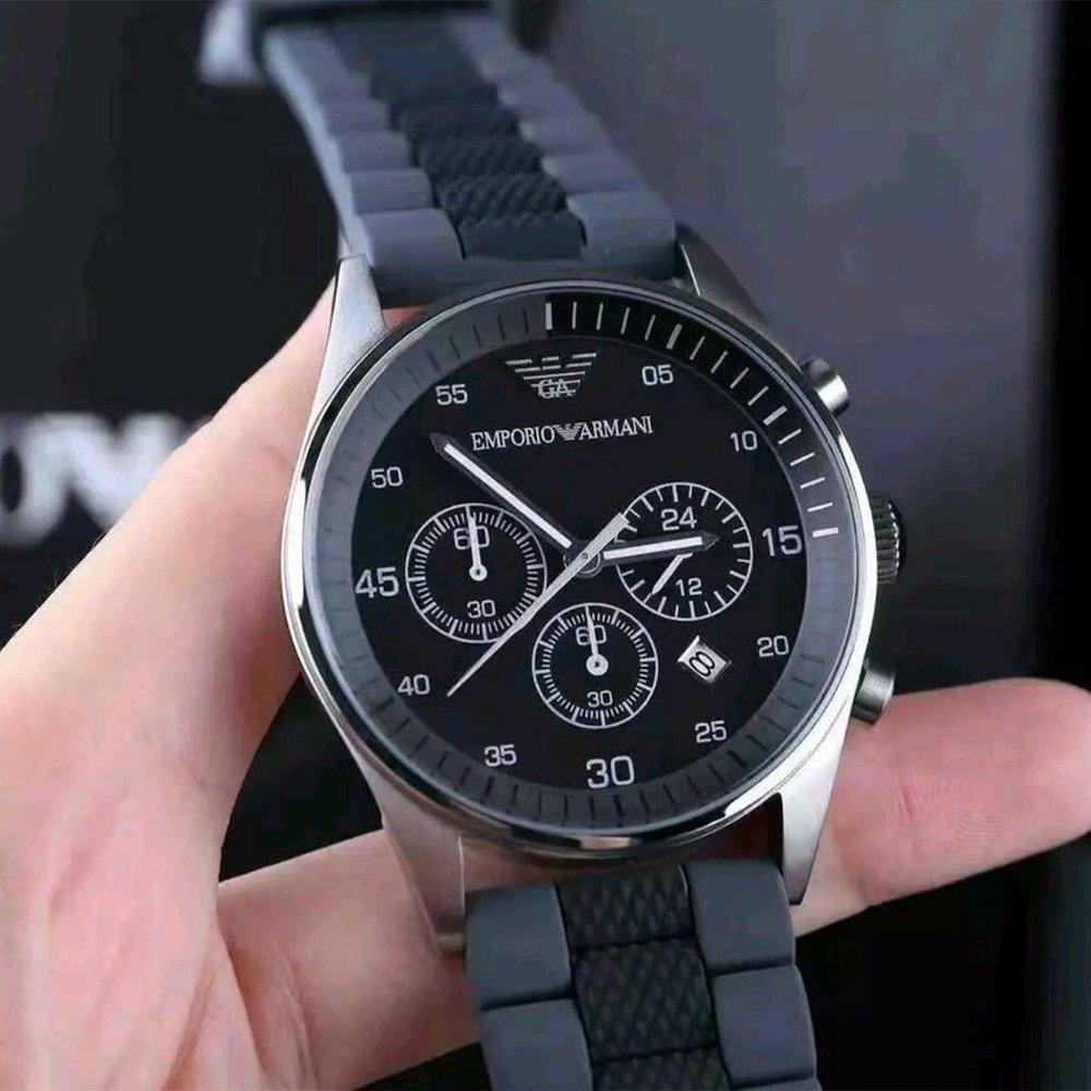 Emporio Armani AR5866 Men's Sportivo Watch Black