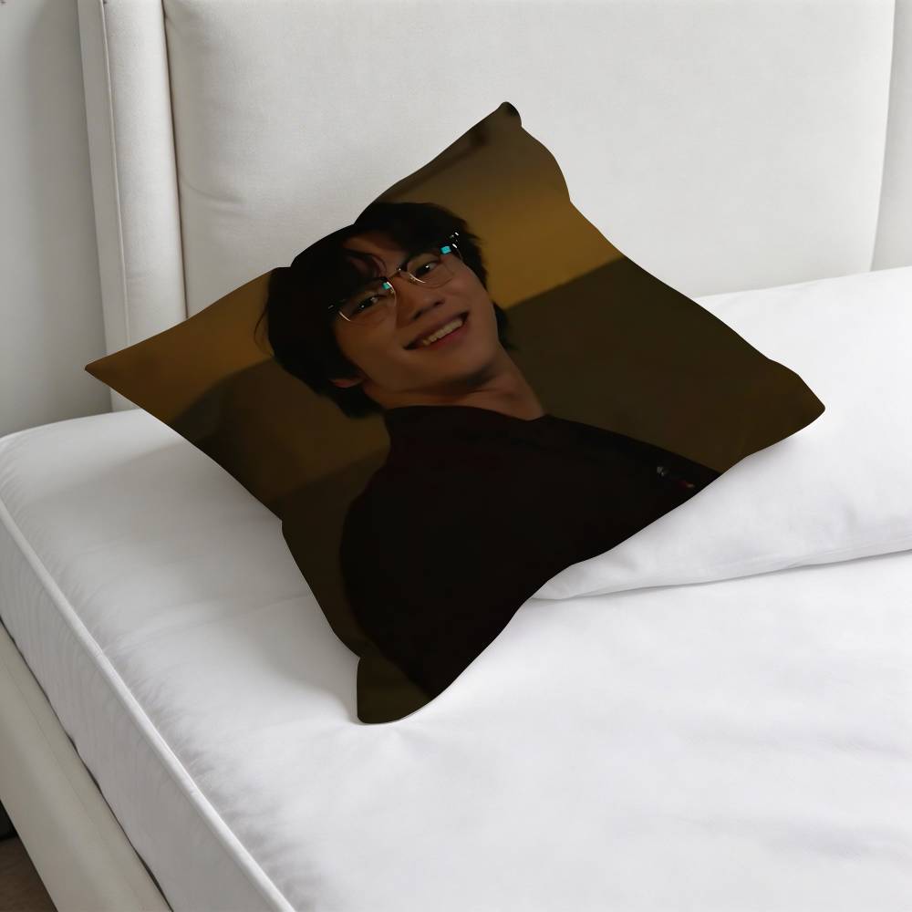 Kdrama WWeak HHero Decorative Square Pillow Cover Modern Cushion Case for Living Room Bedroom
