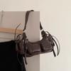 Modische Beliebte Messenger Bags Trendige Coole Persönlichkeit Schultertaschen Nischen Multi-Taschen Unterarmtaschen Einfarbige Vielseitige Taschen