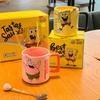 Cute SpongeBob SquarePants Patrick Star Ceramic Mug Children's Girlfriend Birthday Gift Girls Home Milk Cup