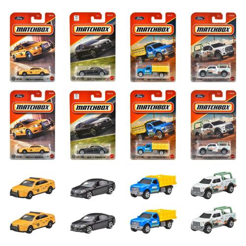 Matchbox Basic Cars G Assortment Vehicle Toy Mini Cars, 24-Car Set, Box Set, Ages 3+, Multi-Purpose, 98CG-30782