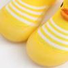 Weiche Baby-Kleinkindschuhe Baby-Kleinkindschuhe Bodensocken Schuhe Cartoon Kinder Rutschfeste Gummisohle Kleinkindschuhe Weich Gestrickt