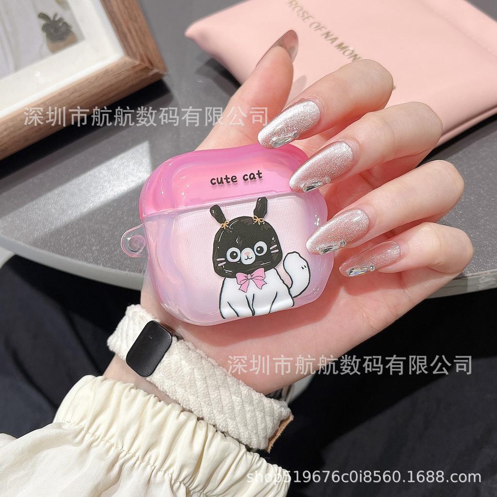 ins cute mask puppy dog suitable for AirPods 1 generation protective case 1st generation 1st generation pro apple earphone case