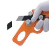 Woodworking Edge Corner Planer Edge Banding Arc Trimming Blade for Scraper Board PVC Binding Edge Trimmer Deburring Tool