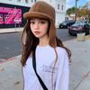 Keep Warm Ear Protective Hat Solid Color Women Plush Hat Sweet Baseball Cap  Student