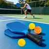 Scratch Resistant Pickleball Paddle Textured Honeycomb Core Non-Slip Grip for Outdoor Indoor Recreational Sports Use