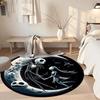 Nightmare Before Christmas Round Carpet Suitable for Decorate room Dormitory Study room Living Rooms Anti-slip Round Rug Office home decor