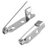 Accessory Brooch Decoration Rolling Catch Safety Pins Brooch Backs Lock Pin Brooch 25mm Lock Pin