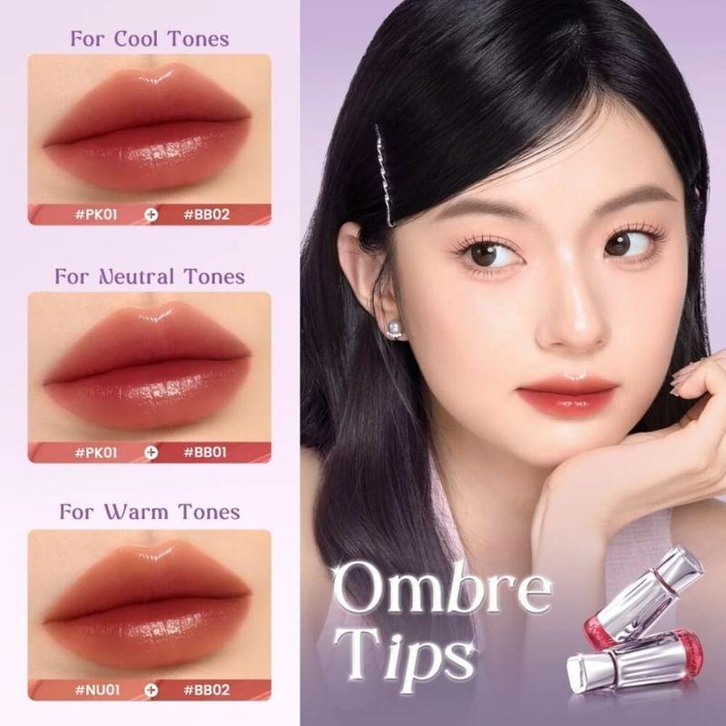 FOCALLURE - Sheen Lock Satin Glow Lip Cream - 2 Colors