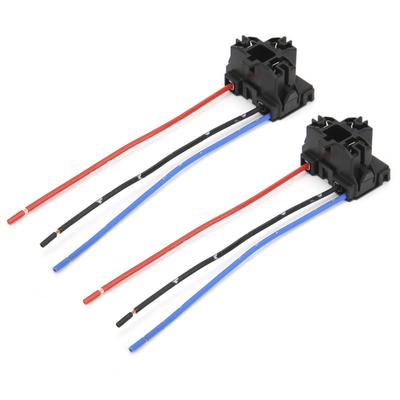 2 ks žárovek H4 s paticí a měděným drátem, vysoce tepelně odolné, typu „plug and play“ 12V
