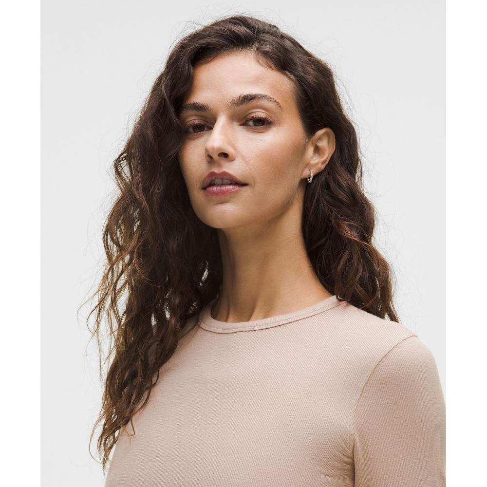 Lululemon Hold Tight Long Sleeve Shirt Nutmeg