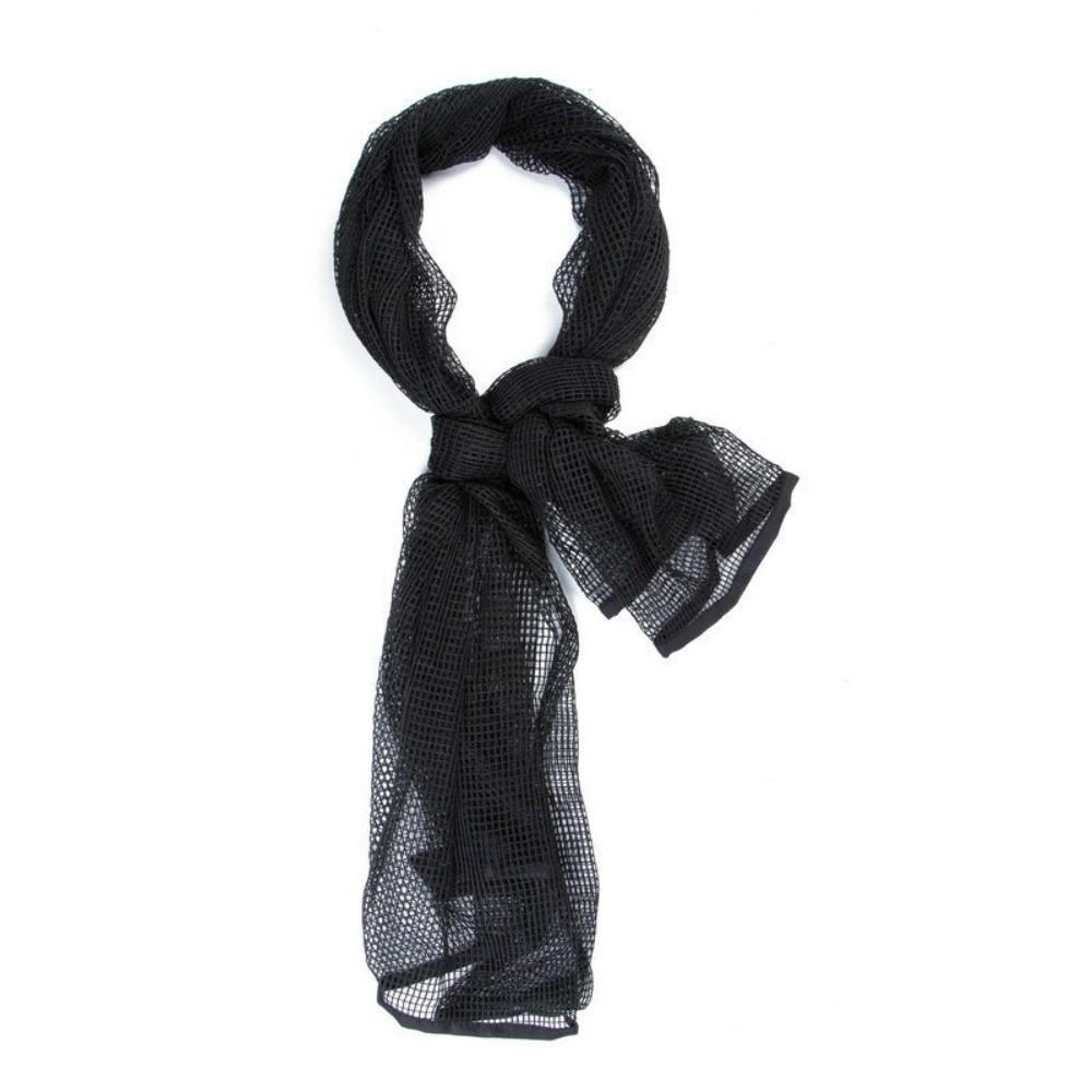 Camouflage Mesh Scarf Lightweight Netting Neck Scarf Durable Head Wrap Outdoor Sports