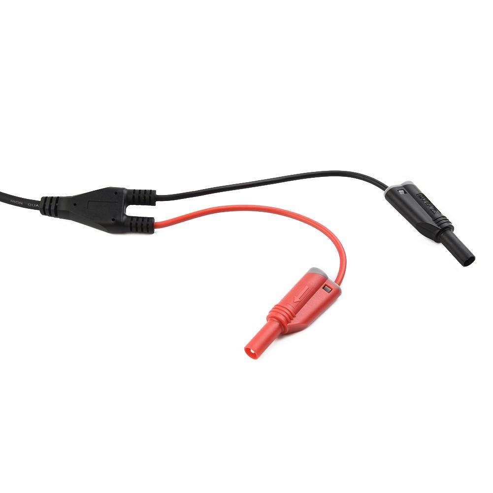 1PCS Stackable 4MM Banana Plug to BNC Male Test  Probe Cable 500V/5A