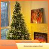 Green Firecracker LED String Lights - Christmas Decorative Copper Wire Lights for Tree & Festive Atmosphere
