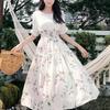 New Arrivals Open Run Dranjeu Spring Flare Two Piece Dress Women