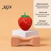 Sensory Stress Toy 1/2Pcs Red Strawberry Ball Realistic Mini Squeeze Fidget Soft Stretchy Simulated Fruit Party Favors Compact