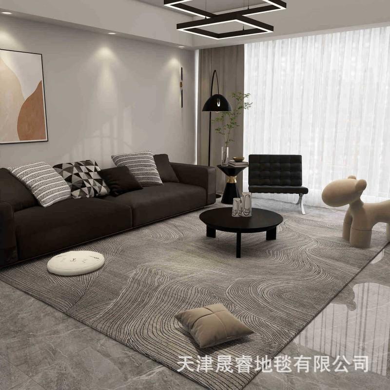 Soft Crystal Velvet Area Rug Living Room Sofa Coffee Table Bedroom Study Modern Geometric Washable