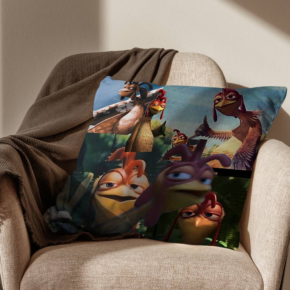 

Pen Gu Rooster Chicken Joe Cushion Cover Suitable For Sofa Car Bedroom Office Cushions Decorative Pillow Case 30x30cm