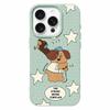 Applicable To IPhone16promax Mobile Phone Case Apple 14/15pro Cartoon Ins Niche Couple Doodle Puppy