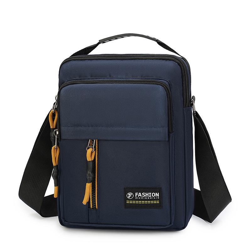Men Crossbody Bag Single Shoulder Bags Big Capacity Storage Bag Fashion Multi-Pockets Business Crossbody Bags