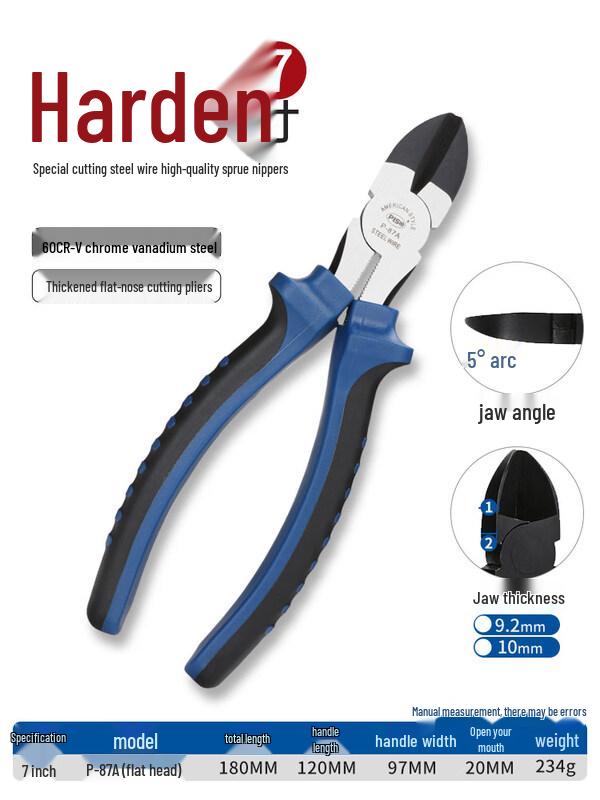 Ally 7-inch Hardened Diagonal Pliers