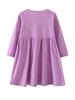 Girls' Embroidered Long-Sleeve Autumn Princess Dress - European/American Style