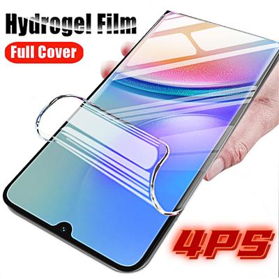 4pcs Full Cover Hydrogel Film for Samsung Galaxy A05 A05s A15 A04 A04s A14 A24 A34 A54 M54 M34 M24 M14 M04 Screen Protectors