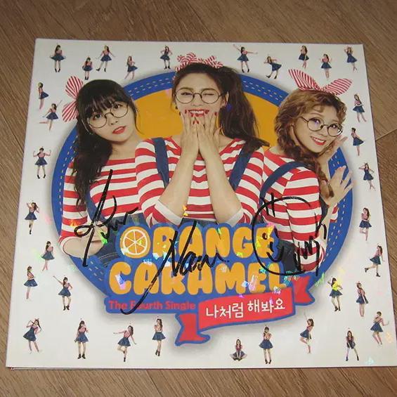 

Компакт-диск с автографом Orange Caramel
