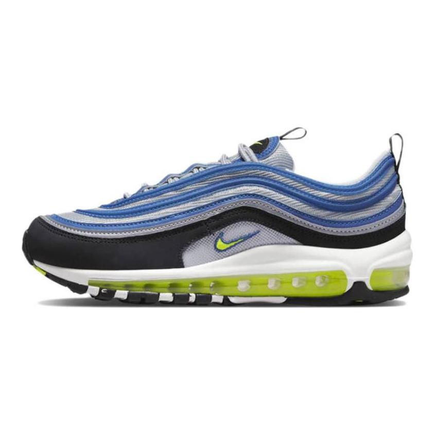 Nike Air Max 97 Og Atlantic Blue Voltage Yellow Women's Sneakers Casual Shoes DQ9131-400