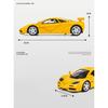 1/32 McLares F1 Supercar Alloy Model Car Toy Diecasts Metal Casting Sound and Light Car Toys for Children Vehicle