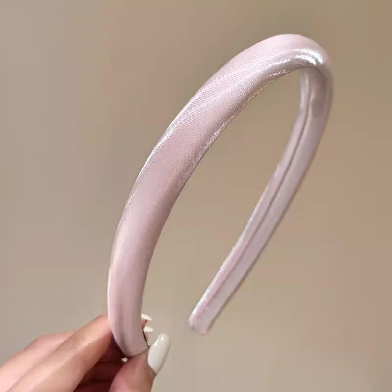 

Ретро Универсальная Женская Повязка для Волос: Стильная повязка на голову с высокой тульей для повседневного использования розовый