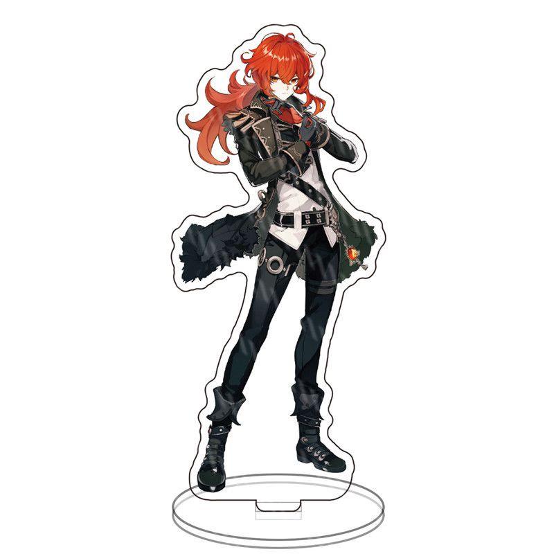 Genshin Impact Barbatos Keqing Barbara Hutao Acrylic Figure Stand Ideal For Decor