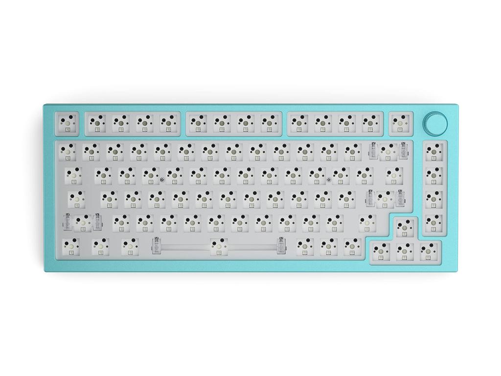 Glorious GMMK PRO 75% Alternative Top Frame - Aqua Blue (GMMK PRO Top Frame GLO-ACC-P75-TF-O KB622)